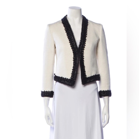 Alice + Olivia White and Black Blazer - Picture 3 of 14